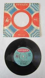 45'LİK PLAK: YÜCEL PAŞMAKÇI, Bağlama ile Oyun Havası, Çiçekdağı, Mor Koyun - Fidayda, Misket