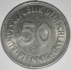 ALMANYA  1969 G    50 PFENNIG