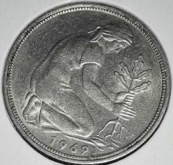 ALMANYA  1969 G    50 PFENNIG