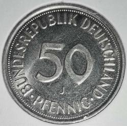 ALMANYA  1988 J    50 PFENNIG