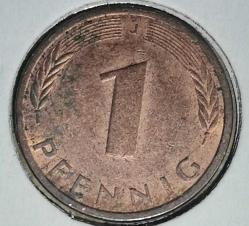 ALMANYA  1991 J    1  PFENNIG