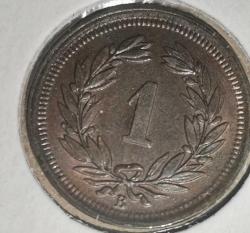 İSVİÇRE 1941  1 RAPPEN