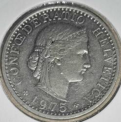 İSVİÇRE 1975   20  RAPPEN