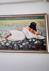 ressam imzalı yağlı boya tablo