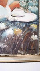 ressam imzalı yağlı boya tablo