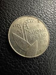 Finlandiya 10 Penni 1991