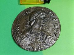 K17----REPLİKA BRONZ RENGİ KAPALAMA ROMA PARASI