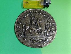 K17----REPLİKA BRONZ RENGİ KAPALAMA ROMA PARASI