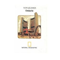 Close - Up: Canada Ontario National Geographic (Harita Map)