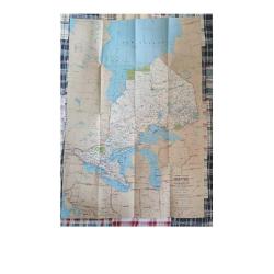 Close - Up: Canada Ontario National Geographic (Harita Map)