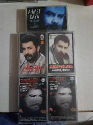 5 KASET AHMET KAYA DİNLE SEVGİLİ ÜLKEM 1 VE 2 DUKUNMA YANARSIN ŞAFAK TÜRKÜSÜ YILDIZLAR VE YAKAMOZ