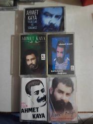 5 KASET AHMET KAYA TEDİRGİN AN GELİR ŞARKILARIM DAĞLARA DOKUNMA YANARSIN YILDIZLAR VE YAKAMOZ