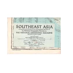 Southeast Asla National Geographic (Harita Map)