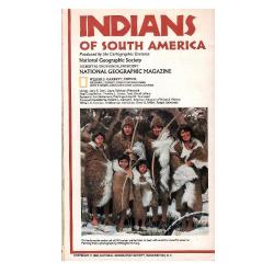 İndians Of South America  National Geographic (Harita Map)