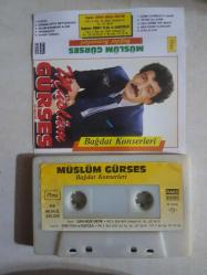 MÜSLÜM GÜRSES BAĞDAT KONSERİ BEN GELDİM MEYHANECİ KAĞIT BASKI