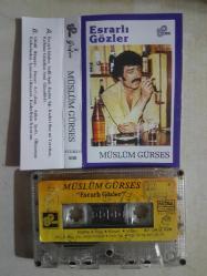 MÜSLÜM GÜRSES ESRARLI GÖZLER KAĞIT  BASKI