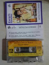 MÜSLÜM GÜRSES ESRARLI GÖZLER KAĞIT  BASKI