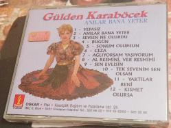 gülden karaböcek anılar bana yeter oskar plakçılık cd TÜKENEN BASKI-AMBALAJINDA CD