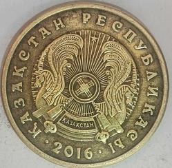 KAZAKİSTAN  2016  10 TENGE