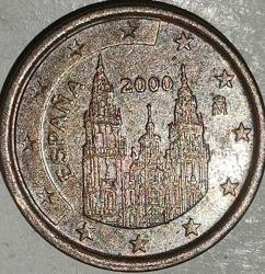 İSPANYA 2000   1 EUROCENT