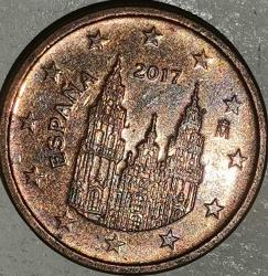 İSPANYA 2017  1 EUROCENT