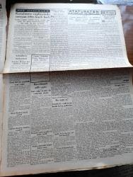 Cumhuriyet Gazetesi - 6 İkincikanun (Ocak) 1939 - Hangisi Önce Yazan Nadir Nadi Köşe Yazısı - Alman Leh Münasebeti - Hitler'le Leh Hariciye Nazırı Bek Uzun Bir Mülakat Yaptı - Vekiller Heyeti Dün İsmet İnönü'nün Riyasetinde Uzun Bir Toplantı Yaptı - Amerikan Cumhurreisi Roosevelt'in Nutku - Fransız Başvekili Daladye Dün Cezayire Hareket Etti - Katalonya Cephesinde Cereyan Eden Harbin Haritası - Yahudi Muhacereti Yazan Muharrem Feyzi Togay Köşe Yazısı - Tarihte Büyük Deniz Muharebeleri Nakleden Abidin Daver Yazı Dizisi - Fenerbahçe'nin Yeni İmar Projesi - Adana'nın  Kurtuluşunun 17. Yıldönümü - Atatürk'ten Hatıralar Ve İbretler Yazan İsmail Habib Yazı - Sinema Fernand Gravey Mi Gravet Mi Fotoğrafı - İlkbahar Geceleri Filmi Bu Akşam Taksim Sinemasında - Markopolo'nun Müthiş Maceraları Başrolde Gary Cooper Ve Sigrid Guri - Şarkın Debdebe Ve Saltanat Ülkesi Siyam - Bu Hafta Yapılacak Lig Maçları - Vefa Galatasaray Maçı - Fenerbahçe Süleymaniye Maçı - Kim Derdi Ki Yazan Vicky Baum