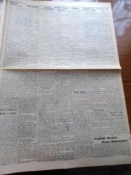 Cumhuriyet Gazetesi - 3 Şubat 1941 - Harpten Sonraki Facia Yazan Yunus Nadi Köşe Yazısı - Metaksas İçin Ayin Fotoğrafı -  Alman Tayyareleri Libay Üslerine Akın Yaptılar -Eritrede Agordat Ve Bierundi Zaptedildi - Berlin Vichy İrtibatı Kesilmek Üzere - Arnavutluk Cephelerinde Son Vaziyeti Gösterir Harita - Beşiktaş 5 Beyoğluspor 1 Fotoğraf - Galatasaray Kasımpaşayı 5 0 Yendi - Büyük Muasırlar Yazan Winston Churchill Yazı Dizisi - Körler Orkestrasının Konseri - Kızıl Vazo Yazan Peride Celal Yazı Dizisi - Yeni Irak Kabinesi Kuruldu - İş İnada Bindi Galiba Yazan Burhan Felek Köşe Yazısı - 5 Resim Sergisi Yazan Fikret Adil - Münir Nurettin Yarın Akşam Zengin Programlı Bir Konser Veriyor - Lig Maçlarında Puan Vaziyeti - Şehir Tiyatrosu İstiklal Caddesi Komedi Kısmında Kiralık Odalar - Çapamarka - Tungsram - Nevrozin Ağrı Kesici - Türkiye Cumhuriyeti Ziraat Bankası - Singer Saatleri