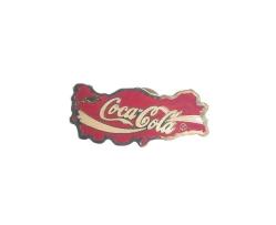 Coca Cola - Türkiye haritası / Eski rozet