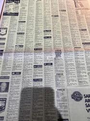 SABAH İSTANBUL ÖZEL SERİ SARI SAYFALAR GAZETESİ - 14 Temmuz 1998 -kuaför-emlakçı-garson-güvenlik elemanı-mimar mühendis-mobilya-Kaan Elektronik-Panasonic-Planet 983-Klimatek-Boybo Tekstil-ogden hizmet-alhan Çağrı-köyler elektrik sayaçları fabrikası-Pakpen-Mercedes-sigorta-saglık-telsim-tek net-Otoşen haberleşme araçları-Yalova-Şaşkınbakkal-Tuzla-akatlar-Aksaray-Bahçeşehir-bebek-Beşiktaş-Bayrampaşa-Bakırköy-Tarabya-Nişantaşı-yıldızlar elektronik-panel dış-rıfat Alkan kayıptır-Erkmer dış ticaret-Toros-Renault-Sabah pazarlama-Emin otomotiv-Gökçe motorlu araçlar-ATM otomotiv-zirve otomotiv-gedik otomotiv-Nissan