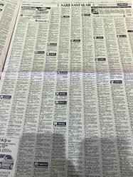 SABAH İSTANBUL ÖZEL SERİ SARI SAYFALAR GAZETESİ - 2 Temmuz 1998 - sigorta-garson-mobilya-kuaför-Çocuk bakım-emlakçı-sağlık-tahsilatçı-şoför-temizlik elemanı-tezgahtar-tornacı-kasap-pastane-muhasebe-Beşiktaş-Beykoz-Alibeyköy-Bağcılar-Bakırköy-Gayrettepe-laleli-Levent-Gaziosmanpaşa-Fatih-Beşiktaş-Fındıkzade-Küçükçekmece-Ortaköy-Florya-Fulya- Üsküdar-Göztepe-Bağlarbaşı-Ataşehir-Yalova-Tuzla-Avcılar-Ulus-Merter-Anadoluhisarı-Tarabya-Sefaköy-yakacık-Suadiye-moda-kazasker-Maltepe-Kartal-Kalamış-Kadıköy-bostancı-akatlar Mecidiyeköy-Kocamustafapaşa-Çamlıca-Koşuyolu-Pendik-Kozyatağı-Ford-Mercedes-Citroen-BMW-Mazda-Kartal-Renault-Opel-Nissan-Mitsubishi-Kartal-Tempra-Doğan-Şahin-Murat-telephone shop-calvin tekstil-tin tin triko-Vagisan vatan moda giyim-Seda giyim-İmeksan ltd-Kaçmaz emlak-Turyap-gürses oto-Atm otomotiv-gökçe motorlu araçlar-Daloğlu plaza