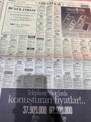 SABAH İSTANBUL ÖZEL SERİ SARI SAYFALAR GAZETESİ - 1 Temmuz 1998 - sigorta-garson-mobilya-kuaför-Çocuk bakım-emlakçı-sağlık-tahsilatçı-şoför-temizlik elemanı-tezgahtar-tornacı-kasap-pastane-muhasebe-Beşiktaş-Beykoz-Alibeyköy-Bağcılar-Bakırköy-Gayrettepe-laleli-Levent-Gaziosmanpaşa-Fatih-Beşiktaş-Fındıkzade-Küçükçekmece-Ortaköy-Florya-Fulya- Üsküdar-Göztepe-Bağlarbaşı-Ataşehir-Yalova-Tuzla-Avcılar-Ulus-Merter-Anadoluhisarı-Tarabya-Sefaköy-yakacık-Suadiye-moda-kazasker-Maltepe-Kartal-Kalamış-Kadıköy-bostancı-akatlar Mecidiyeköy-Kocamustafapaşa-Çamlıca-Koşuyolu-Pendik-Kozyatağı-Ford-Mercedes-Citroen-BMW-Mazda-Kartal-Renault-Opel-Nissan-Mitsubishi-Kartal-Tempra-Doğan-Şahin-Murat-erk gıda sanayi-Newport restaurant-Vartex-Imeksan makina mühendisi-meroto-Yeditepe hipermarket-yücel giyim-Real export-Anjelik-Panofis-telephone shop-özel emlakçılık kursu-İstanbul telekom-west telekom-gürses oto-gökçe oto-üç el otomotiv-suzuki