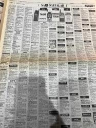 SABAH İSTANBUL ÖZEL SERİ SARI SAYFALAR GAZETESİ - 31 Temmuz 1998 - sigorta-garson-mobilya-kuaför-Çocuk bakım-emlakçı-sağlık-tahsilatçı-şoför-temizlik elemanı-tezgahtar-tornacı-kasap-pastane-muhasebe-Beşiktaş-Beykoz-Alibeyköy-Bağcılar-Bakırköy-Gayrettepe-laleli-Levent-Gaziosmanpaşa-Fatih-Beşiktaş-Fındıkzade-Küçükçekmece-Ortaköy-Florya-Fulya- Üsküdar-Göztepe-Bağlarbaşı-Ataşehir-Yalova-Tuzla-Avcılar-Ulus-Merter-Anadoluhisarı-Tarabya-Sefaköy-yakacık-Suadiye-moda-kazasker-Maltepe-Kartal-Kalamış-Kadıköy-bostancı-akatlar Mecidiyeköy-Kocamustafapaşa-Çamlıca-Koşuyolu-Pendik-Kozyatağı-Ford-Mercedes-Citroen-BMW-Mazda-Kartal-Renault-Opel-Nissan-Mitsubishi-Kartal-Tempra-Doğan-Şahin-Murat-Marina dış ticaret-Batik örme-Erkan raf-Nurteks-planet 993-eko group-West telekom-İsnet-ML Mobılıne-Telsim-üç el otomotiv-boyut otomotiv-ATM otomotiv