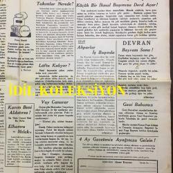 YENİ KÖROĞLU GAZETESİ - 1 ŞUBAT 1933 - SAYI: 498 - CAPONLAR DÜNYAYA METELİK VERMEDEN ÇİN'DE İLERLİYORLAR - KIŞ BASINCA ANADOLU NE ÇEKER;? İNGİLİZLER BOLŞEVİKLERDEN NİÇİN KORKUYORLAR? - TOPTAN HESAP! NE BUDALALIK! - TOSUN DAYI APTES BOZUYOR - ZENGİNLİK NELER YAPAR? - RADYODA EZAN! - ASKER FORMASI - İLK TÜRK OPERET FİLMİ, KARIM BENİ ALDATIRSA!, ELHAMRA ve MELEK - PARA MANİSİ - ENEBİ ŞİRKETLERLE MUKAVELE YAPARKEN GÖZÜMÜZÜ 4 AÇMALIYIZ! - GAZİ BABAMIZ - HALİFE İLE HÜLAGU, İSLAM TARİHİ - ARAP HALİFE ANBER VE SAKIZ KOKULU HAMAMDA KIZ ve OĞLANLARLA SABAHLARA KADAR EĞLENİR, ŞARAP İÇERDİ - YÜZBAŞI CELAL - İZMİR-ATİNA
