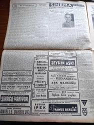 Cumhuriyet Gazetesi - 21 İkincikanun (Ocak) 1939 - İspanya İşinden Kıyamet Kopabilir Yazan Yunus Nadi Köşe Yazısı - Barselona Boşaltılıyor - Frankist Kıtaat Mühim Bir Noktayı Daha Aldı - İtalya Hariciye Nazırı Kont Ciano Yugoslavyada - Doktor Şaht İstifa Etti - Atatürk'ün Yadigarı Küçük Altan'a Hediye Ettiği Saat Fotoğrafı - Uyuşturucu Maddelerle Mücadele - Cihangirde Üç Cadde İle Bir Sokak Yaptırılacak - Tarihte Büyük Deniz Muharebeleri Nakleden Abidin Daver Köşe Yazısı - Türkiye İsveç Klering Anlaşması - Küçük Hikaye Bir Yaralama Hadisesi Yazan Cahit Sıtkı Tarancı - Kim Derdi Ki Yazan Vicky Baum Yazı Dizisi - Adliyede Ve Mahkemelerde Bir Cinayetin Muhakemesi - İngiltere'de Kral Kupası Maçlarının Dördüncü Turu - Selma Ve Gölgesi Yazan Server Bedi - Orta Amerikayı Cenubi Amerika'ya Bağlayan Yol - Trakya'da Gül Yetiştiriliyor - Hasan Kar Kremi - Bayramda Yalnız Kızılay Gazetesi Çıkacaktır - Tariş Sek Şarapları- Zekiye Hamdan Udi Esad Salim Ambasador Salonunda