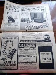 Cumhuriyet Gazetesi - 21 İkincikanun (Ocak) 1939 - İspanya İşinden Kıyamet Kopabilir Yazan Yunus Nadi Köşe Yazısı - Barselona Boşaltılıyor - Frankist Kıtaat Mühim Bir Noktayı Daha Aldı - İtalya Hariciye Nazırı Kont Ciano Yugoslavyada - Doktor Şaht İstifa Etti - Atatürk'ün Yadigarı Küçük Altan'a Hediye Ettiği Saat Fotoğrafı - Uyuşturucu Maddelerle Mücadele - Cihangirde Üç Cadde İle Bir Sokak Yaptırılacak - Tarihte Büyük Deniz Muharebeleri Nakleden Abidin Daver Köşe Yazısı - Türkiye İsveç Klering Anlaşması - Küçük Hikaye Bir Yaralama Hadisesi Yazan Cahit Sıtkı Tarancı - Kim Derdi Ki Yazan Vicky Baum Yazı Dizisi - Adliyede Ve Mahkemelerde Bir Cinayetin Muhakemesi - İngiltere'de Kral Kupası Maçlarının Dördüncü Turu - Selma Ve Gölgesi Yazan Server Bedi - Orta Amerikayı Cenubi Amerika'ya Bağlayan Yol - Trakya'da Gül Yetiştiriliyor - Hasan Kar Kremi - Bayramda Yalnız Kızılay Gazetesi Çıkacaktır - Tariş Sek Şarapları- Zekiye Hamdan Udi Esad Salim Ambasador Salonunda