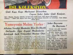 YENİ KÖROĞLU GAZETESİ - 18 OCAK (KANUNUSANİ) 1933 - SAYI: 494 - ÇİNLİ KAPI KAPI MERHAMET DİRENİRKEN CAPON ŞAKIR ŞAKIR ÇİNLİ KESİYOR - YEMEYENİN MALINI YERLER! ALLAH'IN VERDİĞİ MADENLER BİZE EN BÜYÜK DEFİNEDİR. EĞER ERGANİ MADENLERİNİ İŞLETİRSEK ŞARK VİLAYETLERİ MAMUR OLUR - ŞEKER BAYRAMI NE BAYRAMI? - ATMA RECEP! DİN KARDEŞİYİZ - BEKTAŞİ İLE HACI MEYZİN - BİR BOŞ HAPİSHANE - ESNAF KİME DERLER - PARA MANİSİ - SİNEMA MELEK, BİR ÇİÇEK İKİ BÖCEK, KATE DE NAGY - ELHAMRA SİNEMASI, SARIŞIN RÜYA, LILIAN HARVEY - İZMİR, ANKARA, İSTANBUL - TÜRK ZENGİNİ - AMAN HOCALAR, SARIĞINIZDAN UTANIN - 40 GÜN BAYRAM - SADE İSTANBUL'DA 3000 KİŞİ - HALİFE İLE HÜLAGU, İSLAM TARİHİ - YÜZBAŞI CELAL - 70 YAŞINDA OKUMA ÖĞRENEN MAHPUS MOLLA HALİL, DEVREK HAPİSHANESİ 1933 FOTOĞRAFI
