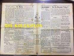 YENİ KÖROĞLU GAZETESİ - 18 OCAK (KANUNUSANİ) 1933 - SAYI: 494 - ÇİNLİ KAPI KAPI MERHAMET DİRENİRKEN CAPON ŞAKIR ŞAKIR ÇİNLİ KESİYOR - YEMEYENİN MALINI YERLER! ALLAH'IN VERDİĞİ MADENLER BİZE EN BÜYÜK DEFİNEDİR. EĞER ERGANİ MADENLERİNİ İŞLETİRSEK ŞARK VİLAYETLERİ MAMUR OLUR - ŞEKER BAYRAMI NE BAYRAMI? - ATMA RECEP! DİN KARDEŞİYİZ - BEKTAŞİ İLE HACI MEYZİN - BİR BOŞ HAPİSHANE - ESNAF KİME DERLER - PARA MANİSİ - SİNEMA MELEK, BİR ÇİÇEK İKİ BÖCEK, KATE DE NAGY - ELHAMRA SİNEMASI, SARIŞIN RÜYA, LILIAN HARVEY - İZMİR, ANKARA, İSTANBUL - TÜRK ZENGİNİ - AMAN HOCALAR, SARIĞINIZDAN UTANIN - 40 GÜN BAYRAM - SADE İSTANBUL'DA 3000 KİŞİ - HALİFE İLE HÜLAGU, İSLAM TARİHİ - YÜZBAŞI CELAL - 70 YAŞINDA OKUMA ÖĞRENEN MAHPUS MOLLA HALİL, DEVREK HAPİSHANESİ 1933 FOTOĞRAFI