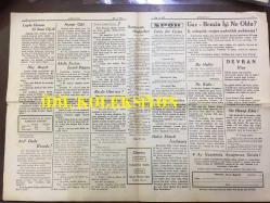 YENİ KÖROĞLU GAZETESİ - 11 OCAK (KANUNUSANİ) 1933 - SAYI: 492 - CAPONLAR YİNE 3000 ÇİNLİ KESİP BİR ŞEHRİ ZAPTETTİLER - İZMİR, AYDIN'DA DEFİNE ARAYAN ZAVALLILARA DOSTÇA BİR LAFIM VAR: DEFİNE TOPRAKTA AMA KAVANOZDA DEĞİL - GÜZELLER, NAFİLE BACAKLARINIZI MOSTRA ETMEYİN ÇÜNKÜ BU YIL AVRUPA'DA MÜSABAKA YAPILMIYOR - LEYLA HANIM 15 SENEY GİYDİ - ARİF DEDE İFTARDA - AKILLI KIZLAR, İNCİRLİ DÜĞÜN - RAMAZAN HEDİYELERİ - HAFIZ EFENDİ İCADETMİŞ - CANLI BİR CUMA - GAZ-BENZİN İŞİ NE OLDU?- SİNEMA ELHAMRA, DUDAKLARDAN GÖNÜLE, MELEK SİNEMASI, KERİM RACANIN OĞLU, RAMON NOVARO - HALİFE İLE HÜLAGU, İSLAM TARİHİ, ARAP HALİFENİN SARAYINDA DÜĞÜN, DEVE YÜKLERİYLE GİDEN ELMAS, ALTIN ve YAKUT HEDİYELERİ. FAKAT TÜRK KIZI ARAP HALİFENİN SARAYINDA RAHAT EDEMEDİ - İÇ ANADOLU SPORCULARI - KULA SPOR KULÜBÜ 1933 FOTOĞRAFI