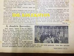 YENİ KÖROĞLU GAZETESİ - 11 OCAK (KANUNUSANİ) 1933 - SAYI: 492 - CAPONLAR YİNE 3000 ÇİNLİ KESİP BİR ŞEHRİ ZAPTETTİLER - İZMİR, AYDIN'DA DEFİNE ARAYAN ZAVALLILARA DOSTÇA BİR LAFIM VAR: DEFİNE TOPRAKTA AMA KAVANOZDA DEĞİL - GÜZELLER, NAFİLE BACAKLARINIZI MOSTRA ETMEYİN ÇÜNKÜ BU YIL AVRUPA'DA MÜSABAKA YAPILMIYOR - LEYLA HANIM 15 SENEY GİYDİ - ARİF DEDE İFTARDA - AKILLI KIZLAR, İNCİRLİ DÜĞÜN - RAMAZAN HEDİYELERİ - HAFIZ EFENDİ İCADETMİŞ - CANLI BİR CUMA - GAZ-BENZİN İŞİ NE OLDU?- SİNEMA ELHAMRA, DUDAKLARDAN GÖNÜLE, MELEK SİNEMASI, KERİM RACANIN OĞLU, RAMON NOVARO - HALİFE İLE HÜLAGU, İSLAM TARİHİ, ARAP HALİFENİN SARAYINDA DÜĞÜN, DEVE YÜKLERİYLE GİDEN ELMAS, ALTIN ve YAKUT HEDİYELERİ. FAKAT TÜRK KIZI ARAP HALİFENİN SARAYINDA RAHAT EDEMEDİ - İÇ ANADOLU SPORCULARI - KULA SPOR KULÜBÜ 1933 FOTOĞRAFI