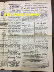 YENİ KÖROĞLU GAZETESİ - 18 ŞUBAT 1933 - SAYI: 503 - EFENDİLER, MEMLEKET SÜKUNET BEKLİYOR. MİLLET ARTIK HEM YOBAZ FESADINDAN HEM DE ZÜPPELİK MODASINDAN USANDI, BIKTI - MÜSABAKADA DALAVERE NASIL OLDU? - İZMİR GENÇLERİ LEVHALARI İNDİRDİLER - KEL BAŞA ŞİMŞİK TARAK - DELİ BEKİRİN YAT BORUSU - BİR ÇETE NASIL YAKALANDI? - BÖYLE MEZAR YIKILIR - 10,000 KİŞİLİK YENİ HAPİSHANE - ŞAH İSMAİL ARNAVUT ÇAKISI! - BURSA MÜFTÜSÜ MAHKEMEDE! - PARA MANİSİ - SİNEMA MELEK, ARSEN LÜPEN, SİNEMA ELHAMRA, HALKIN KIZI - YÜZBAŞI CELAL - DAYAN MİLLİ TAKIM - HALİFE İLE HÜLAGU, İSLAM TARİHİ, HÜLAĞU ORDUSUNDA BİR GECE! HALİFE VE OĞULLARI DERİN VE TATLI BİR UYKUYA DALMIŞLARDI. BU SIRADA HÜLAĞUNUN ÇADIRINDA... - YAD ELLERDE TÜRK YAVRULARI - YUNANİSTAN GÜLÜMCİNE KASABASI GENÇLERİNİN TOPLU FOTOĞRAFI, 1933