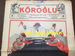 YENİ KÖROĞLU GAZETESİ - 1 MART 1933 - SAYI: 506 - AVRUPA DEVLETLERİ ARASINDA HARP HEVESLERİ ARTTI - GENÇLER NEDEN EVLENMİYORLAR? METRES USULÜ ALDI, YÜRÜDÜ! BU, NÜFUS İÇİN ÇOK ZARARLI OLUYOR! - ARAPÇA EZANCILAR ÇORUM YOLUNDA! - CİN AHMET GİBİ OLMASIN - DEFİNE BÖYLE OLUR - AMMA BABA! - KADININ FENDİ 2 ERKEĞİ YENDİ! - CAMI ÇERÇEVESİ İNEN FRENK! - İZMİR'DE YENİ HAPİSHANE - GİTTİ GİDER DAHİ GİDER - SİNEMA MELEK & SİNEMA ELHAMRA, BİR GECENİN ŞARKISI, JEAN KEPURA - KİM KİME PUSU KURUYOR? - TÜRK KIZI - KALDIRIM FUHŞU - YÜZBAŞI CELAL - HALİFE İLE HÜLAGU, İSLAM TARİHİ, ARAP HİLAFETİ TARİHE GÖMÜLDÜ VE HÜLAĞUNUN KURDUĞU İLHAN DEVLETİ YILLARCA PAYİDAR OLDU, ZİRAAT BANKASI - KÖY MEKTEBİ YENİ TÜRKİYE'NİN TEMEL TAŞI OLACAKTIR, DENİZLİ KADIKÖY NAHİYESİ MUALLİM SUPHİ BEY VE TALEBELERİNİN 1933 YILI FOTOĞRAFI