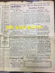 YENİ KÖROĞLU GAZETESİ - 1 MART 1933 - SAYI: 506 - AVRUPA DEVLETLERİ ARASINDA HARP HEVESLERİ ARTTI - GENÇLER NEDEN EVLENMİYORLAR? METRES USULÜ ALDI, YÜRÜDÜ! BU, NÜFUS İÇİN ÇOK ZARARLI OLUYOR! - ARAPÇA EZANCILAR ÇORUM YOLUNDA! - CİN AHMET GİBİ OLMASIN - DEFİNE BÖYLE OLUR - AMMA BABA! - KADININ FENDİ 2 ERKEĞİ YENDİ! - CAMI ÇERÇEVESİ İNEN FRENK! - İZMİR'DE YENİ HAPİSHANE - GİTTİ GİDER DAHİ GİDER - SİNEMA MELEK & SİNEMA ELHAMRA, BİR GECENİN ŞARKISI, JEAN KEPURA - KİM KİME PUSU KURUYOR? - TÜRK KIZI - KALDIRIM FUHŞU - YÜZBAŞI CELAL - HALİFE İLE HÜLAGU, İSLAM TARİHİ, ARAP HİLAFETİ TARİHE GÖMÜLDÜ VE HÜLAĞUNUN KURDUĞU İLHAN DEVLETİ YILLARCA PAYİDAR OLDU, ZİRAAT BANKASI - KÖY MEKTEBİ YENİ TÜRKİYE'NİN TEMEL TAŞI OLACAKTIR, DENİZLİ KADIKÖY NAHİYESİ MUALLİM SUPHİ BEY VE TALEBELERİNİN 1933 YILI FOTOĞRAFI