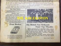 YENİ KÖROĞLU GAZETESİ - 1 MART 1933 - SAYI: 506 - AVRUPA DEVLETLERİ ARASINDA HARP HEVESLERİ ARTTI - GENÇLER NEDEN EVLENMİYORLAR? METRES USULÜ ALDI, YÜRÜDÜ! BU, NÜFUS İÇİN ÇOK ZARARLI OLUYOR! - ARAPÇA EZANCILAR ÇORUM YOLUNDA! - CİN AHMET GİBİ OLMASIN - DEFİNE BÖYLE OLUR - AMMA BABA! - KADININ FENDİ 2 ERKEĞİ YENDİ! - CAMI ÇERÇEVESİ İNEN FRENK! - İZMİR'DE YENİ HAPİSHANE - GİTTİ GİDER DAHİ GİDER - SİNEMA MELEK & SİNEMA ELHAMRA, BİR GECENİN ŞARKISI, JEAN KEPURA - KİM KİME PUSU KURUYOR? - TÜRK KIZI - KALDIRIM FUHŞU - YÜZBAŞI CELAL - HALİFE İLE HÜLAGU, İSLAM TARİHİ, ARAP HİLAFETİ TARİHE GÖMÜLDÜ VE HÜLAĞUNUN KURDUĞU İLHAN DEVLETİ YILLARCA PAYİDAR OLDU, ZİRAAT BANKASI - KÖY MEKTEBİ YENİ TÜRKİYE'NİN TEMEL TAŞI OLACAKTIR, DENİZLİ KADIKÖY NAHİYESİ MUALLİM SUPHİ BEY VE TALEBELERİNİN 1933 YILI FOTOĞRAFI