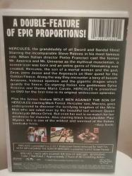 Hercüles, mole man againts the son of hercüles, double feature dvd,