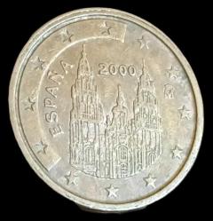 İspanya 2000 2 Euro Cent