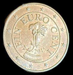 Avusturya 2015 1 Euro Cent