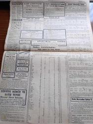 Cumhuriyet Gazetesi - 27 Birincikanun (Aralık) 1943 - Zafer Ve Sulhlerin Karakteri Yazan Şükrü Kaya Köşe Yazısı - Sovyetlerin Kış Taarruzu - Şark Cephesinden Resimler Fotoğraf - Beşiktaş Galatasaray'ı Dün 2 0 Galatasaray Mağlup Etti Fotoğraf - Gençler Mehmet Akif Ersoy'un Mezarında Fotoğrafı - Avrupa'nın İstilası - Radosta 20 Bin Alman Askeri Var - Bir İngiliz Mecmuası Milli Şef İsmet İnönü'den Hayranlıkla Bahsetti - Noel Gecesi Amerikalılar Çok Sıkı Tedbir Aldılar - Cemal Nadir Karikatür - Fenerbahçe 7 Anadoluhisarı 0 - Adalar Parti Kongresi - Güller Solarken Filmi Sümer Sinemasında - Hava Civa Opereti Müzik Cemal Reşit Yazan Ekrem Reşit Ses Tiyatrosunda - Tiyatro Şenliği Devam Ediyor - Mahmut Esaddan Hatıralar Yazan İsmail Habib Sevük - Varlık Vergisi Tahsilatı - Milas Müftüsü Mehmet Sadık Oğuzu Kaybettik - Oh Olsun Yazan Burhan Felek Köşe Yazısı - 1944 Yılı Kati Netice Yılı Olacak Mı Yazan Ömer Rıza Doğrul Köşe Yazısı - Bugünkü Radyo Programı - Bulmaca - Dermoliv Uyuz Ve Kaşıntıya