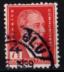 1933-1940 İkinci ATATURK Serisi 7.5 Kuruş (ws0750)