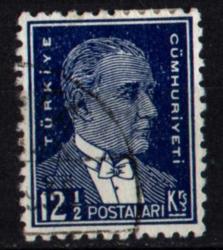 1933-1940 İkinci ATATURK Serisi 12.5 Kuruş (ws0752)