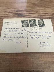 Türkiye güzelliklerinden kum güneş deniz tatil köyü artur burhaniye   kartpostalı 15x10 cm   ebatında